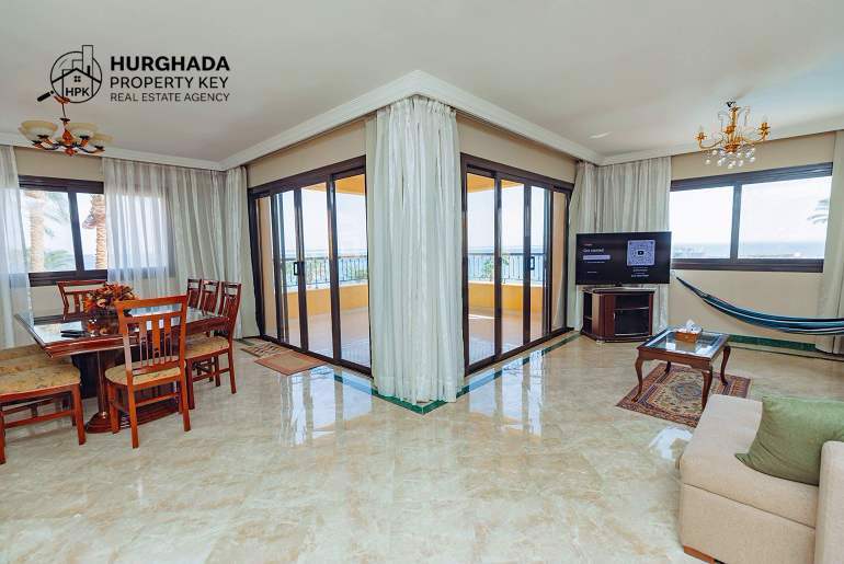 Luxury Sea View Apartment for Sale in Spleenda Hurghada | HPK Real Estate